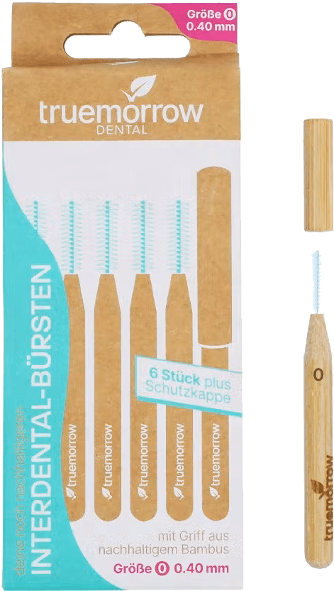 truemorrow Bambus-Interdentalbrsten 0.40 mm
